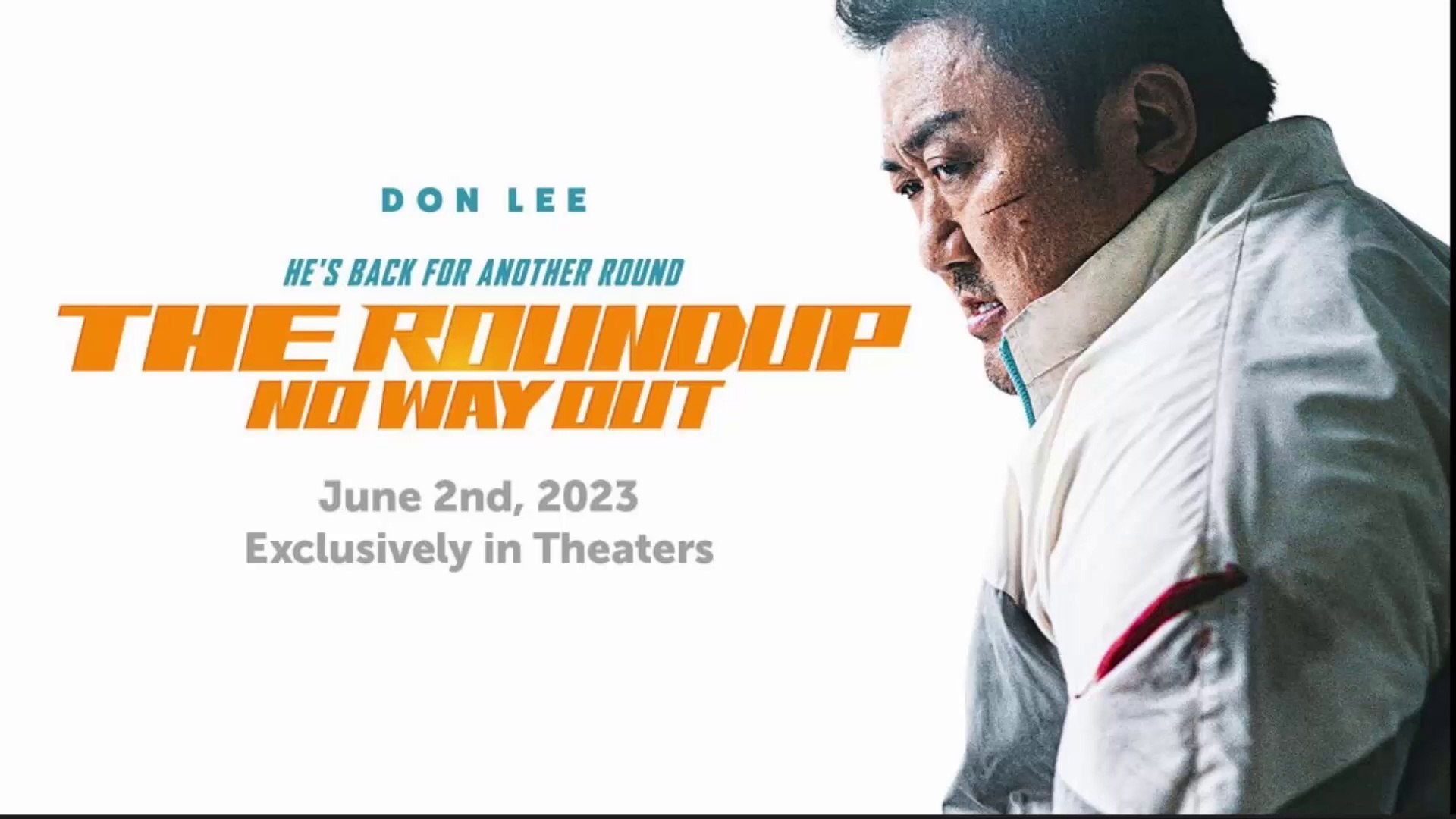 THE ROUNDUP: NO WAY OUT Official Trailer (2023) Don Lee 