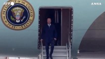 G7, Biden arrivato in Giappone