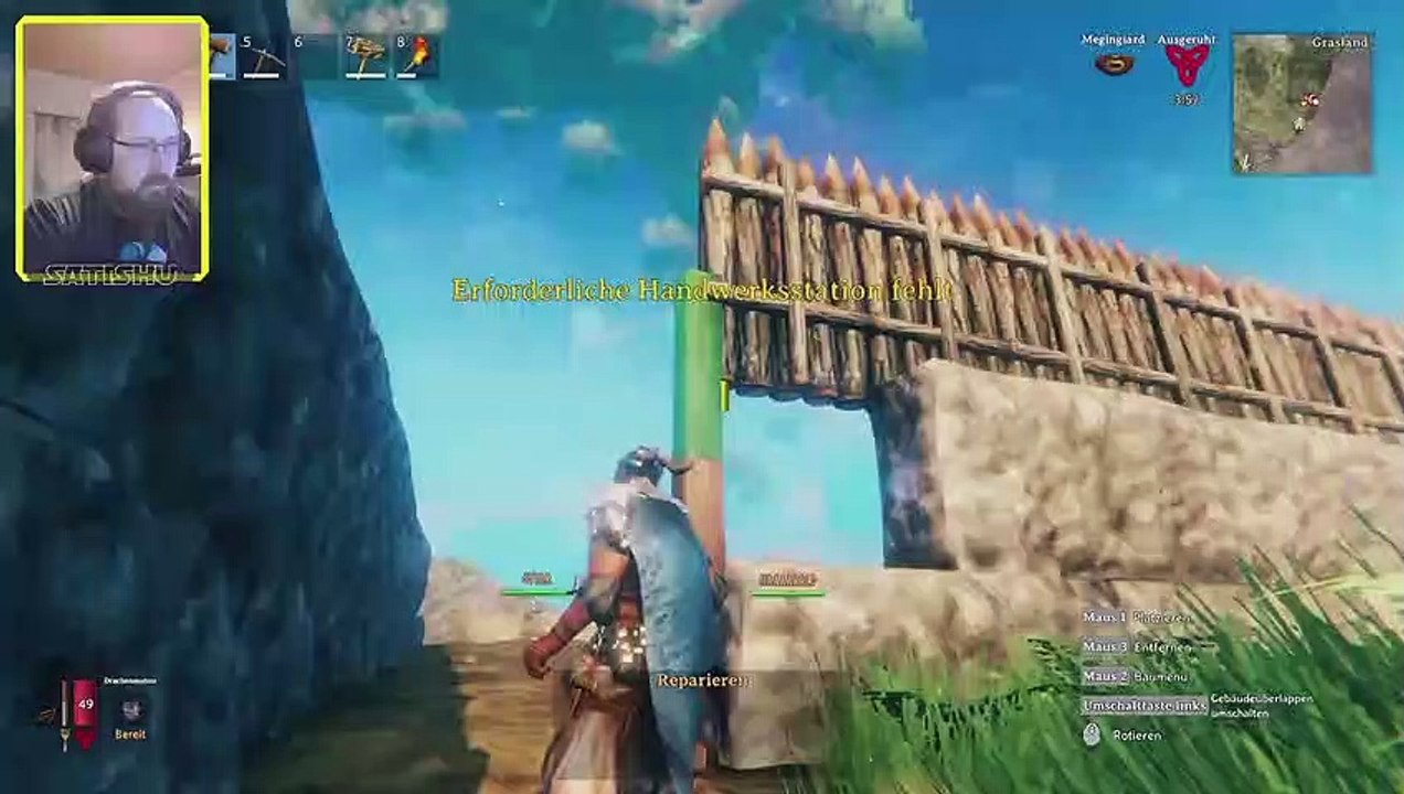 Eine neue Art Mauer. Valheim #254