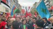 Kaftancıoğlu ülkücü grubun yürüyüşüne katıldı, Bakan Soylu'dan yorum gecikmedi: Acınası işler