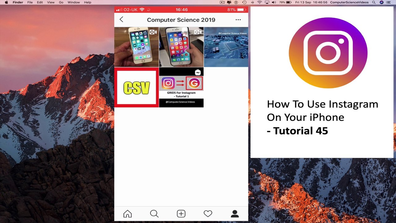 How to USE Instagram on iPhone - Create a Folder Collection On Instagram | Tutorial 45