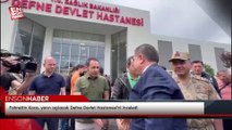 Fahrettin Koca, yarın açılacak Defne Devlet Hastanesi'ni inceledi