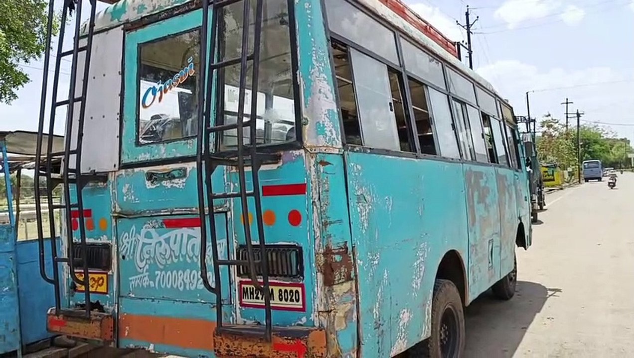 There may be an accident like Damoh, the floor of the bus is dilapidated, there are holes in many places