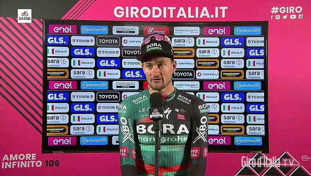 Tour d'Italie 2023 - Nico Denz : We were lucky to close the gap just inside the final km. I felt very good and when Bettiol launched his sprint I followed him and then I went full gas until the line. It was a very tough day but it ended well for me