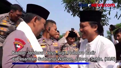 Hadir di Pesantrean Subhanul Wathon Kawa Tengah, Kapolri Ungkap Banyak Santri Ingin Jadi Polisi