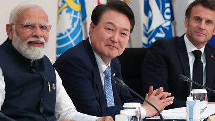 尹, G7서 "식량 위기국 지원 강화"...매년 10만 톤 지원 약속 / YTN