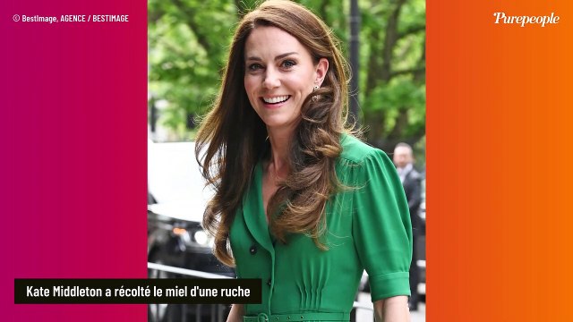 Kate Middleton apparaît dans un look improbable et se fait surnommer reine des abeilles