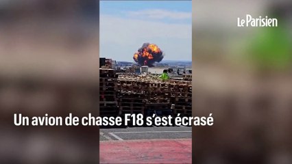 Espagne : un F18 s’écrase sur la base militaire de Saragosse