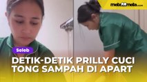 Detik-detik Prilly Latuconsina Cuci Tong Sampah di Apartemen: Berduit tapi Masih Mau Repotin Diri