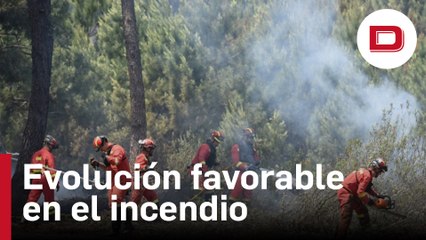 El incendio en Las Hurdes y Gata se mantiene en nivel 2 y trabajan 19 medios aéreos y 24 unidades de tierra