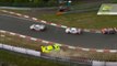 24H Nurburgring 2023 Race Estre Spin and Crash Puncture