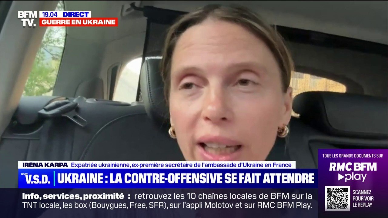 Prise de Bakhmout par la milice Wagner: "Pour nous, c'est un cimetière de Russes", confie Irène Karpa, ukrainienne expatriée en France