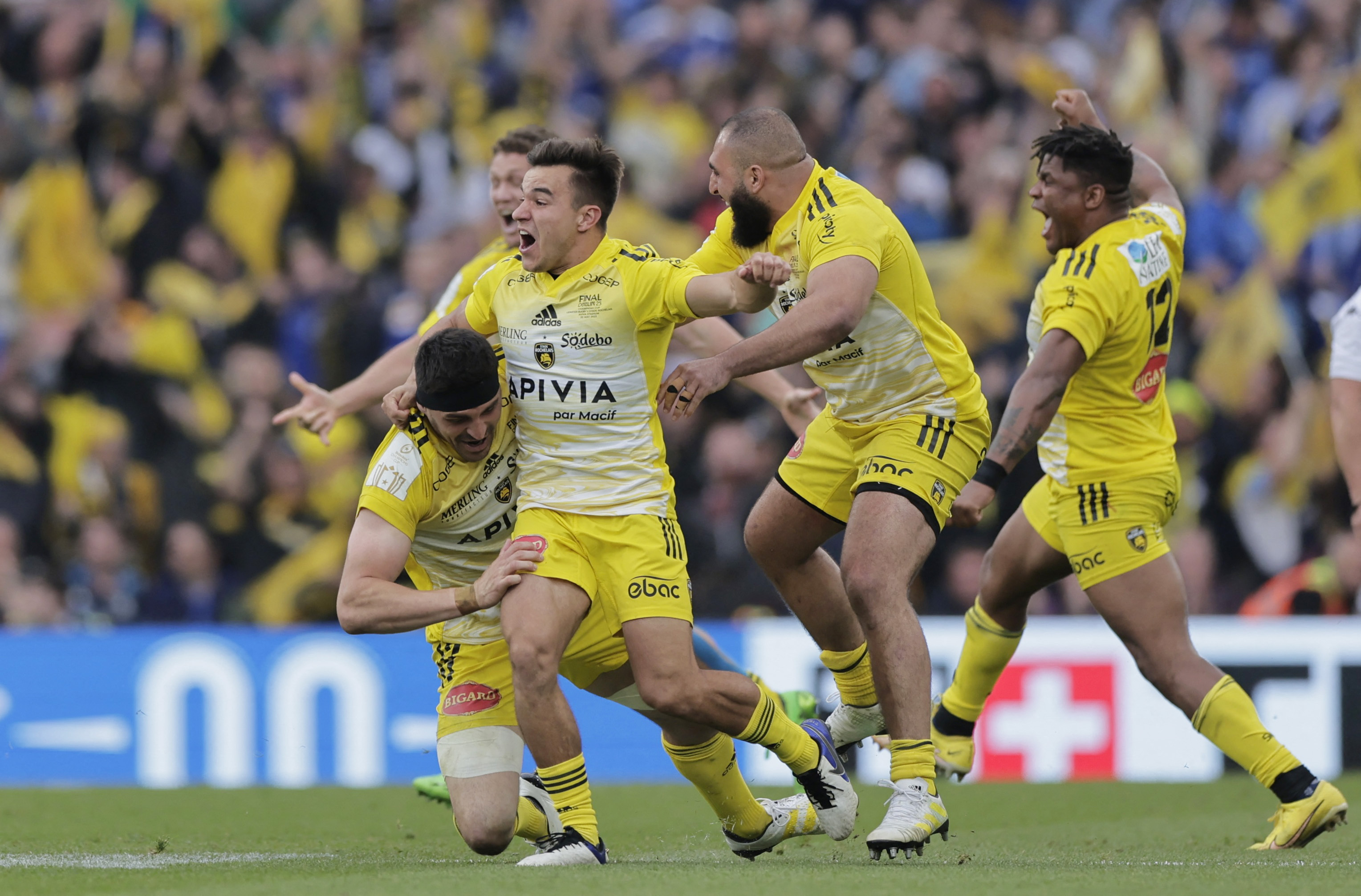 Champions Cup : Le Stade Rochelais réalise le doublé contre le Leinster au terme d'un scénario renversant !