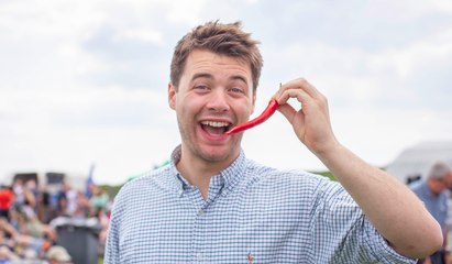 News reporter takes on Chilli Challenge at the Portsmouth Gin and Chilli Festival