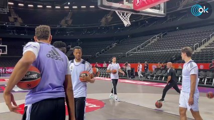 El Madrid realiza sus últimos ajustes en el escenario de la final