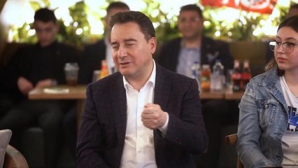 Ali Babacan, gençlerle buluştu: '8 milyon oy kullanmayan var, ikinci turda kullanın'