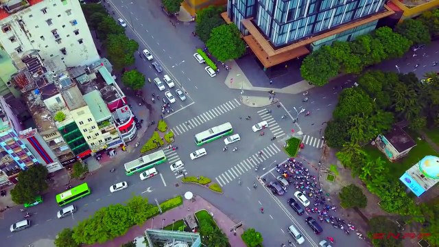 Ho-Chi-Minh-City (Saigon), Vietnam - by drone [4K]