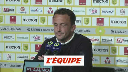 Aristouy : « On ne fait pas mal à l'adversaire » - Foot - L1 - Nantes