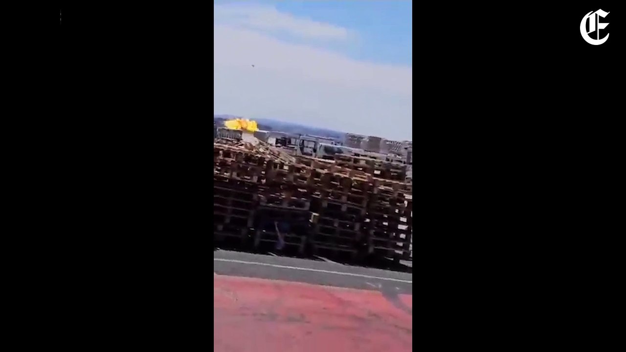 Un F-18 se estrella en Zaragoza