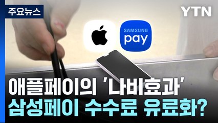 애플페이가 불러온 나비효과...삼성페이도 수수료 유료화? / YTN