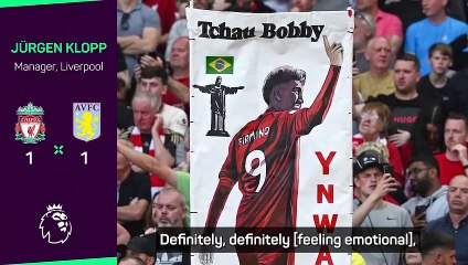 Klopp felt emotional after farewell Firmino equaliser