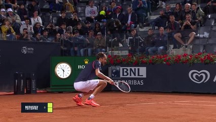 Rome - Medvedev écarte Tsitsipas pour rejoindre Rune en finale