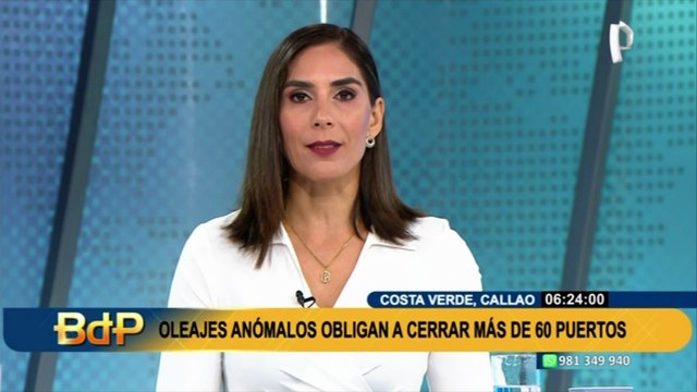 Oleajes anómalos obligan a cerrar más de 60 puertos