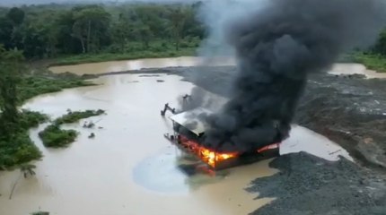 Golpe a la minería ilegal en varias regiones del país