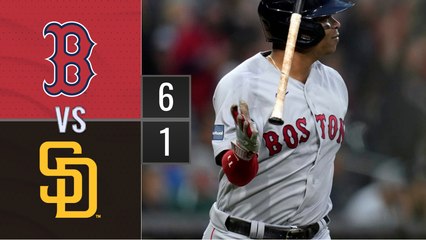 Resumen Medias Rojas de Boston vs Padres de San Diego | MLB 19-05-2023