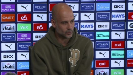 Guardiola on Premier League improving him as a manager as City look to life treble (full presser part two)