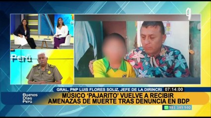 Flores Solís: "Víctima de extorisón primero debe denunciar en la PNP, antes de ir a la prensa"