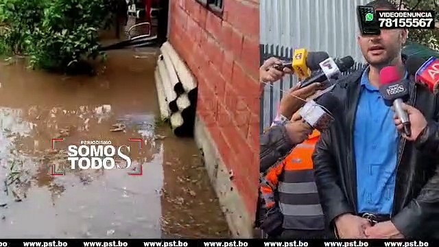 LA LLUVIA CAUSO ESTRAGOS EN LA CAPITAL CRUCEÑA