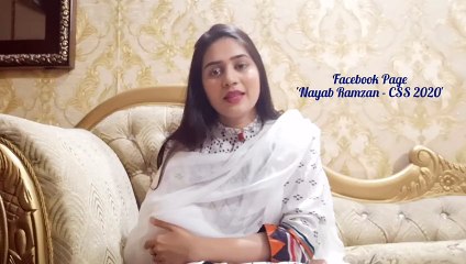 What to read and what not to read during preparation of CSS _ PMS_ ASP(UT)Nayab Ramzan 49th CTP 2020