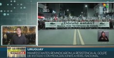 Uruguay: Marcha del Silencio concluye en Montevideo