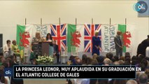 La Princesa Leonor, muy aplaudida en su graduación en el Atlantic College de Gales