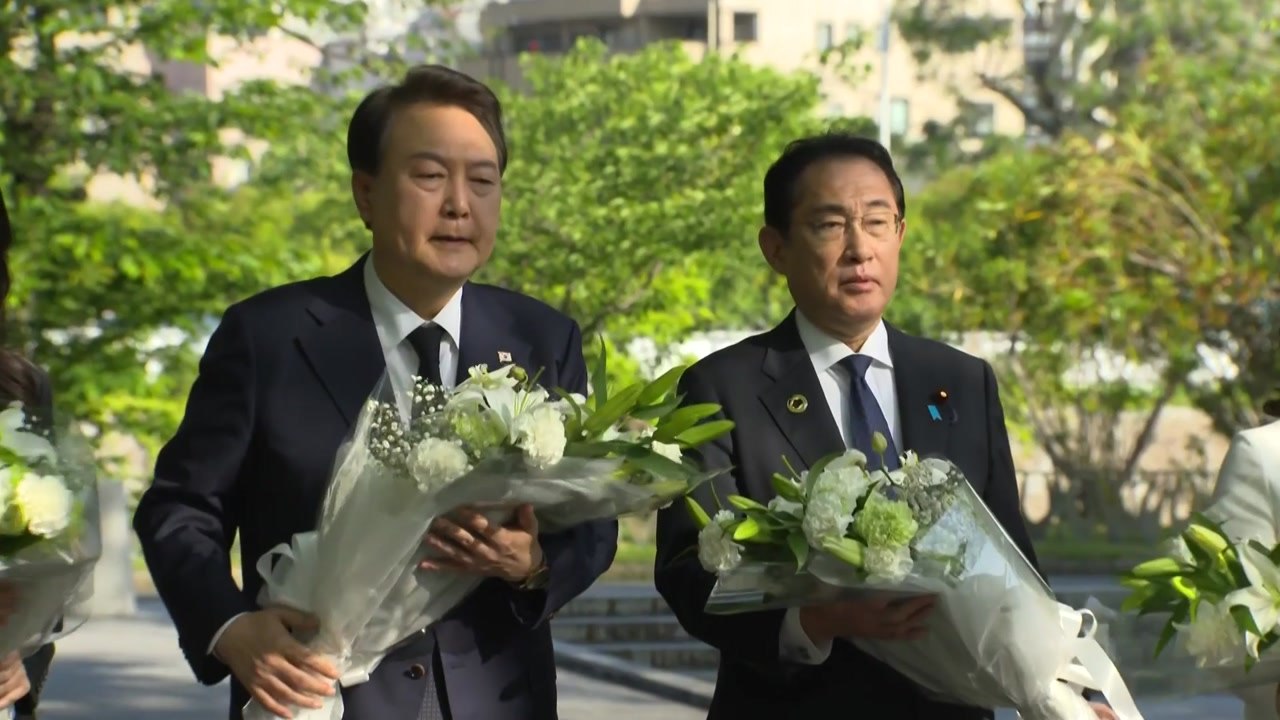 與 "일본, 식민지 역사 반성"...野 "앞뒤 안맞는 추모" / YTN