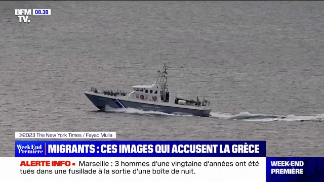 Grèce: des images du New York Times documentent l'abandon de migrants en mer par des garde-côtes grecs