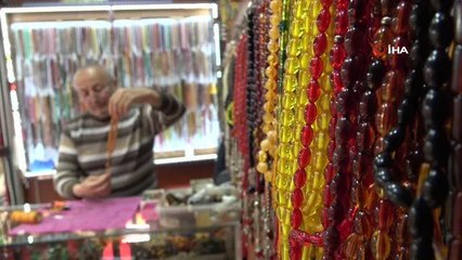 Aksaray'da Tespih İmalatı ve Tamiri Yapan Mahmut Demir