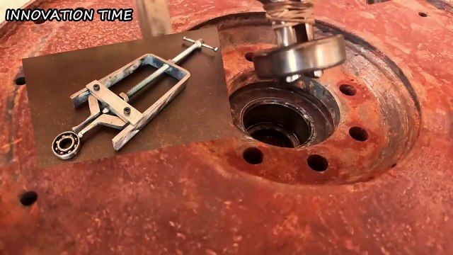 Bread as a blind hole bearing puller