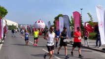 SAMSUN - 19 Mayıs Yarı Maratonu başladı