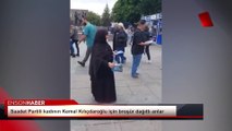 Saadet Partili kadının Kemal Kılıçdaroğlu için broşür dağıttı anlar: Küçümseyici gözlerle baktı