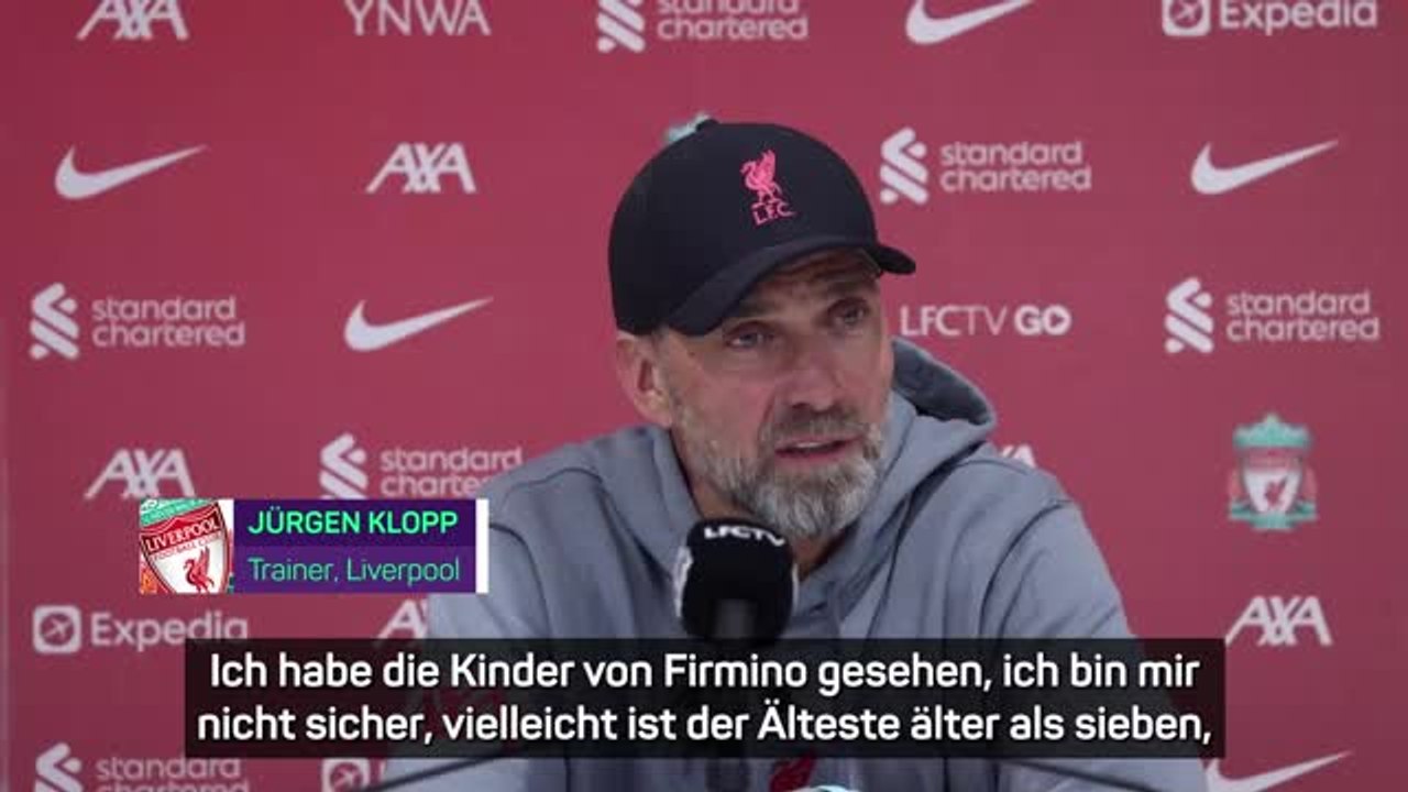 Klopp über Firmino: "Eine wunderbare Geschichte"