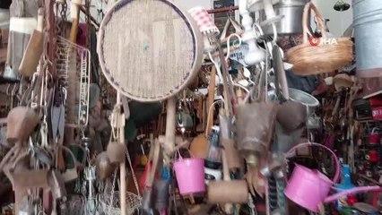 45 yıllık antika eşya tutkusu 3 depoyu doldurdu ve taşırdı