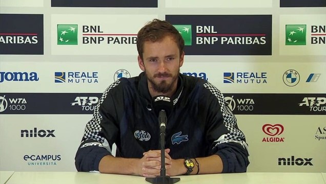 ATP - Rome 2023 - Daniil Medvedev : The title would be very important for me, and if you add these points to the official list at Roland-Garros, it's great