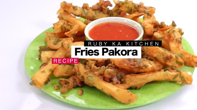 Katori Chaat Wale Leftover Batter se Fries Pakoras Ramadan 2023 Iftari Recipe in Urdu Hindi - RKK