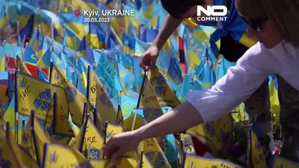 Ucrania | Homenaje en Kiev a los "héroes" de Azovstal un año después