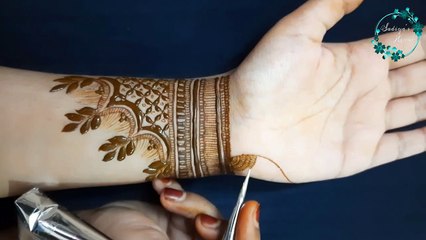 Mehndi class 18 | Rose Mehndi Design| Front hand Mehndi design| Mehndi tutorial | full mehndi course