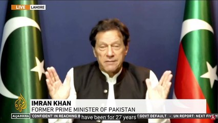 Chairman PTI Imran Khan's Exclusive Conversation on Al Jazeera English