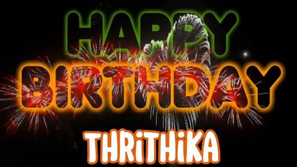 THRITHIKA Happy Birthday Song – Happy Birthday THRITHIKA - Happy Birthday Song - THRITHIKA birthday song