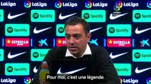 Xavi : “Busquets est une légende”